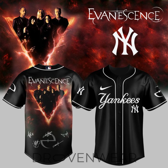 MLB All Team X Evanescence World Tour 2026 Limited Edition Signature - Jersey 1 - Image 3
