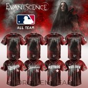 MLB All Team X Evanescence World Tour 2026 Limited Edition Signature - Jersey 2
