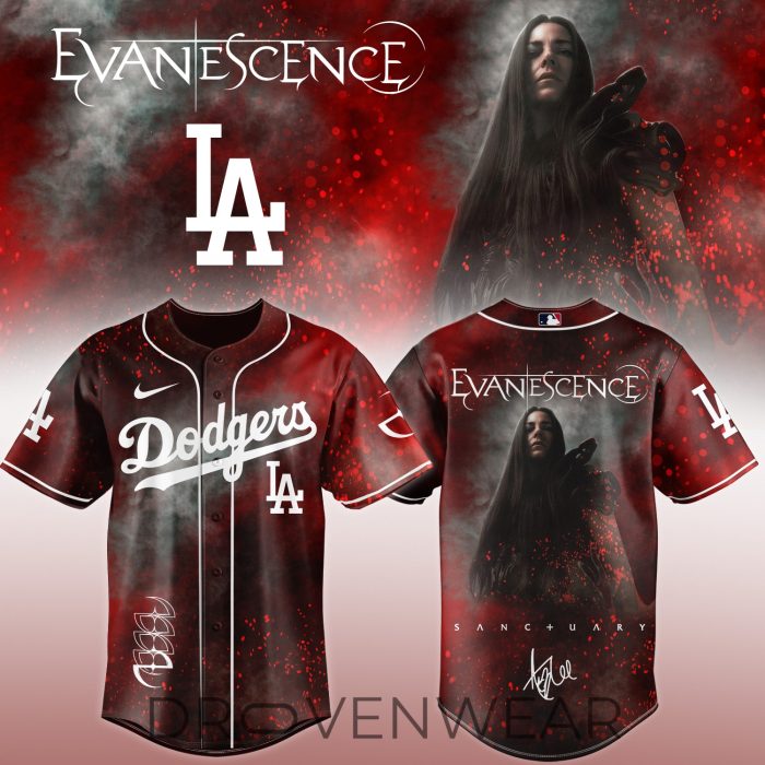 MLB All Team X Evanescence World Tour 2026 Limited Edition Signature - Jersey 2 - Image 2