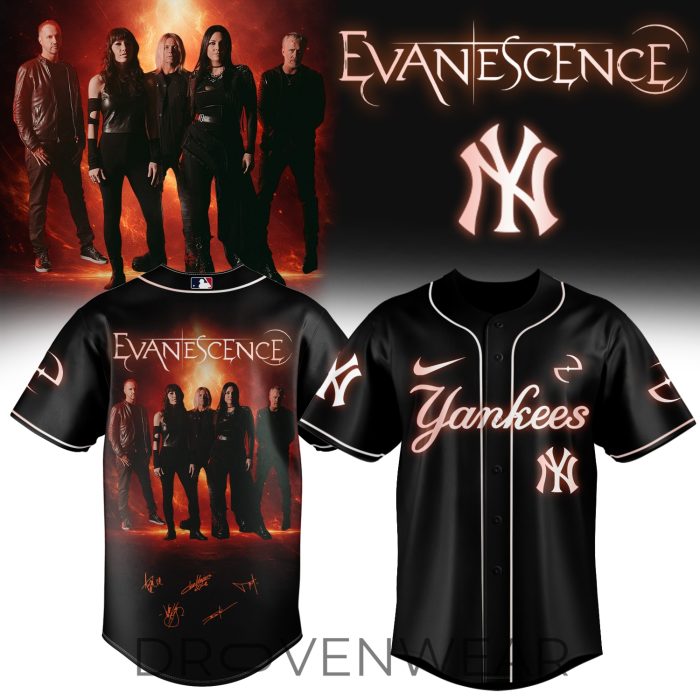 MLB All Team X Evanescence World Tour 2026 Limited Edition Signature - Jersey 3 - Image 3