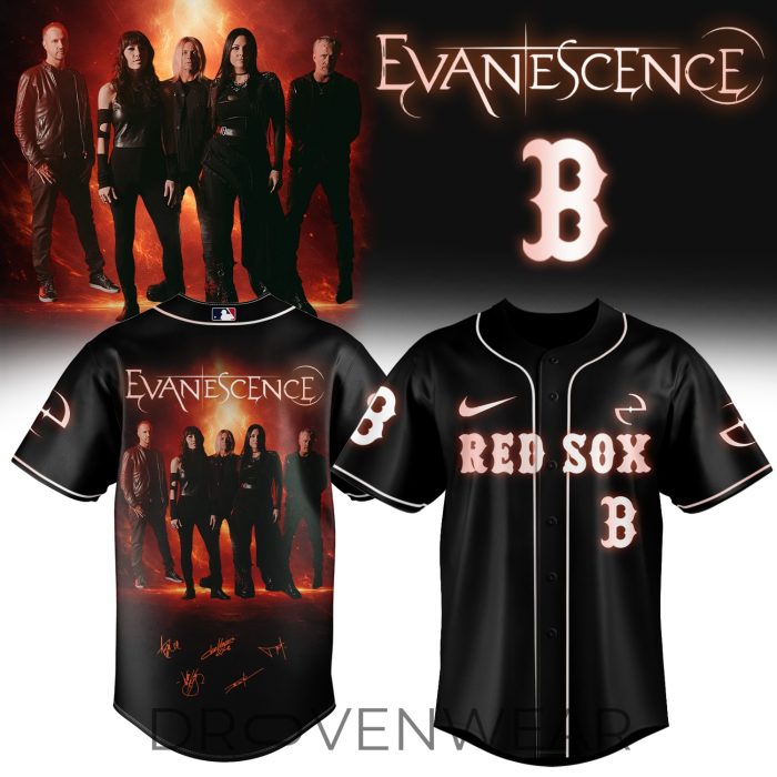 MLB All Team X Evanescence World Tour 2026 Limited Edition Signature - Jersey 3 - Image 4