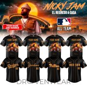 MLB All Team X “Nicky Jam – El Regreso A Casa” 2026 Limited Edition Signature Custom Jersey