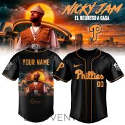 MLB All Team X “Nicky Jam – El Regreso A Casa” 2026 Limited Edition Signature Custom Jersey - Image 3