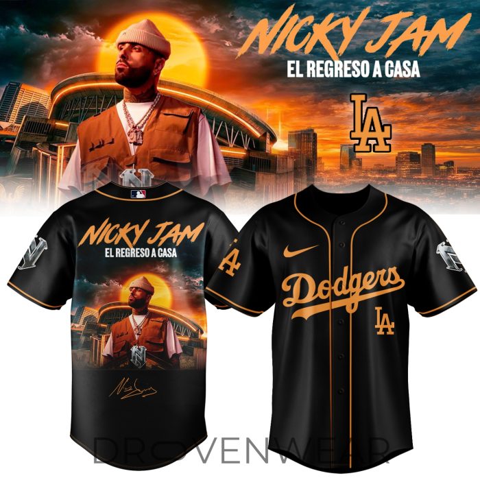 MLB All Team X “Nicky Jam – El Regreso A Casa” 2026 Limited Edition Signature Jersey - Image 2