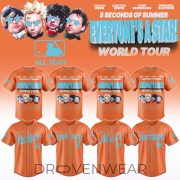 MLB All Team x 5 Seconds of Summer “EVERYONE’S A STAR! World Tour” 2026 Limited Edition Signature – Jersey 1