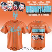 MLB All Team x 5 Seconds of Summer “EVERYONE’S A STAR! World Tour” 2026 Limited Edition Signature – Jersey 1 - Image 3