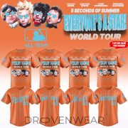 MLB All Team x 5 Seconds of Summer “EVERYONE’S A STAR! World Tour” 2026 Limited Edition Signature – Jersey 1 (Custom Name x Custom Number)