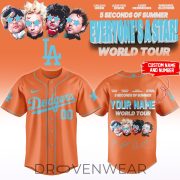 MLB All Team x 5 Seconds of Summer “EVERYONE’S A STAR! World Tour” 2026 Limited Edition Signature – Jersey 1 (Custom Name x Custom Number) - Image 2