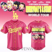 MLB All Team x 5 Seconds of Summer “EVERYONE’S A STAR! World Tour” 2026 Limited Edition Signature – Jersey 2 - Image 2