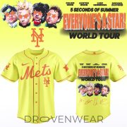MLB All Team x 5 Seconds of Summer “EVERYONE’S A STAR! World Tour” 2026 Limited Edition Signature – Jersey 5 - Image 3