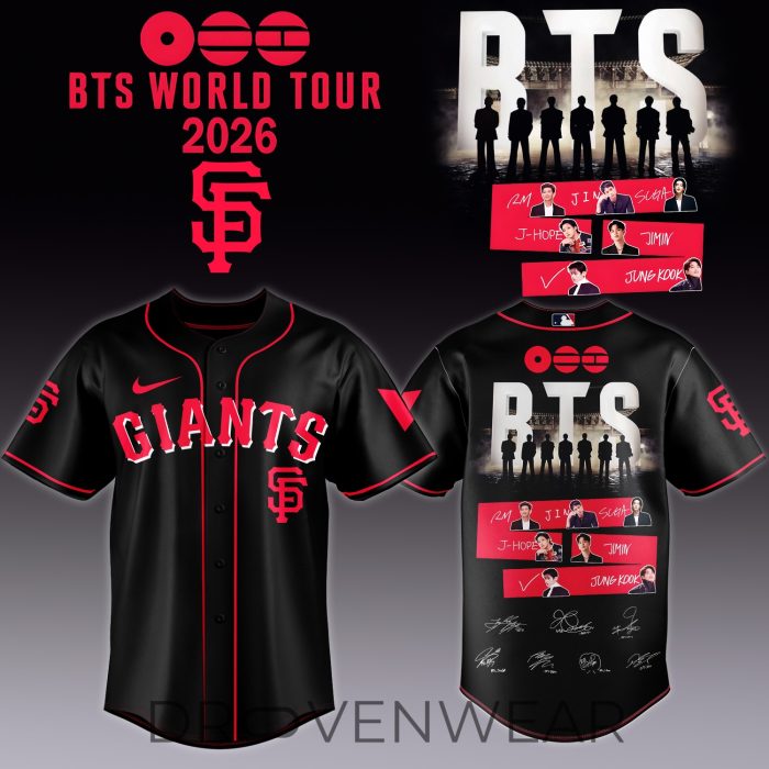 MLB All Team x BTS ”COMEBACK & WORLD TOUR 2026” Limited Edition – Jersey - Image 2