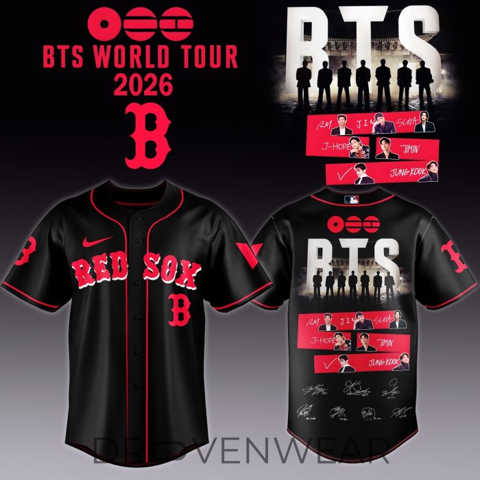 MLB All Team x BTS ”COMEBACK & WORLD TOUR 2026” Limited Edition – Jersey - Image 4