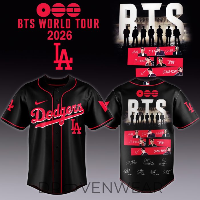 MLB All Team x BTS ”COMEBACK & WORLD TOUR 2026” Limited Edition – Jersey - Image 5
