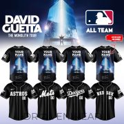 MLB All Team x David Guetta The Monolith Tour 2026 Limited Edition – Custom Jersey 1