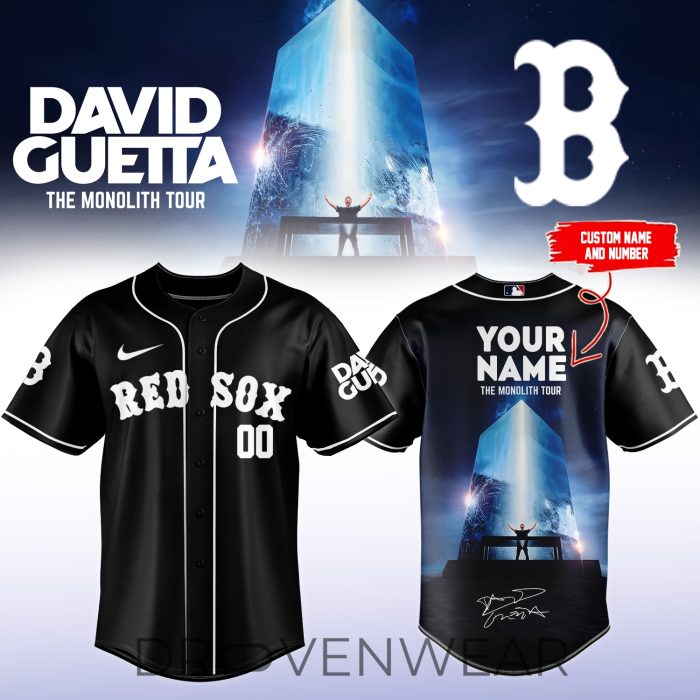 MLB All Team x David Guetta The Monolith Tour 2026 Limited Edition – Custom Jersey 1 - Image 3