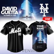 MLB All Team x David Guetta The Monolith Tour 2026 Limited Edition – Custom Jersey 1 - Image 4