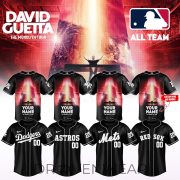 MLB All Team x David Guetta The Monolith Tour 2026 Limited Edition – Custom Jersey 2