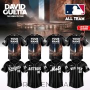 MLB All Team x David Guetta The Monolith Tour 2026 Limited Edition – Custom Jersey 3