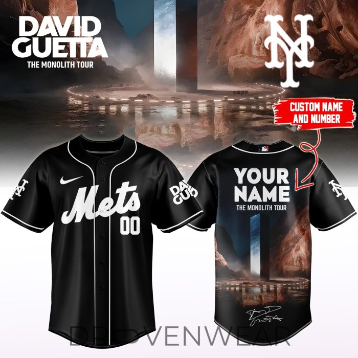 MLB All Team x David Guetta The Monolith Tour 2026 Limited Edition – Custom Jersey 3 - Image 4