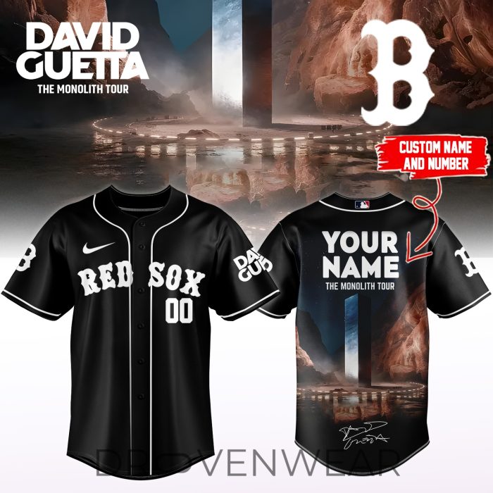 MLB All Team x David Guetta The Monolith Tour 2026 Limited Edition – Custom Jersey 3 - Image 5