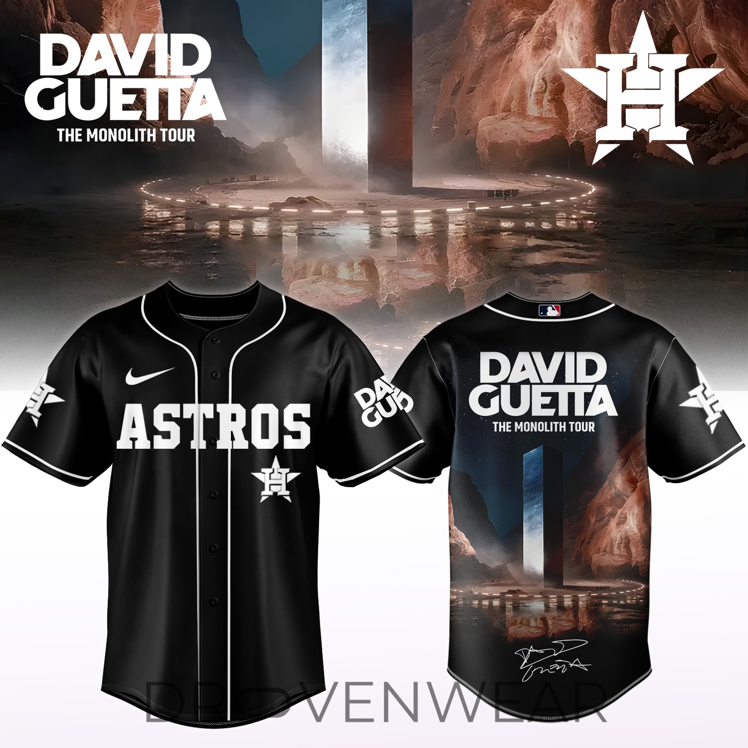 MLB All Team x David Guetta The Monolith Tour 2026 Limited Edition – Jersey 3 MLB All Team x David Guetta The Monolith Tour 2026 Limited Edition – Jersey 3