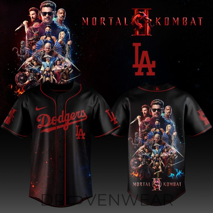 MLB All Team x Mortal Kombat II 2026 Limited Edition – Jersey 1 - Image 2
