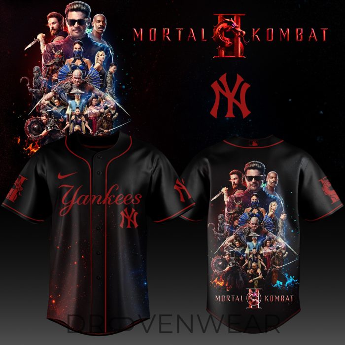 MLB All Team x Mortal Kombat II 2026 Limited Edition – Jersey 1 - Image 3