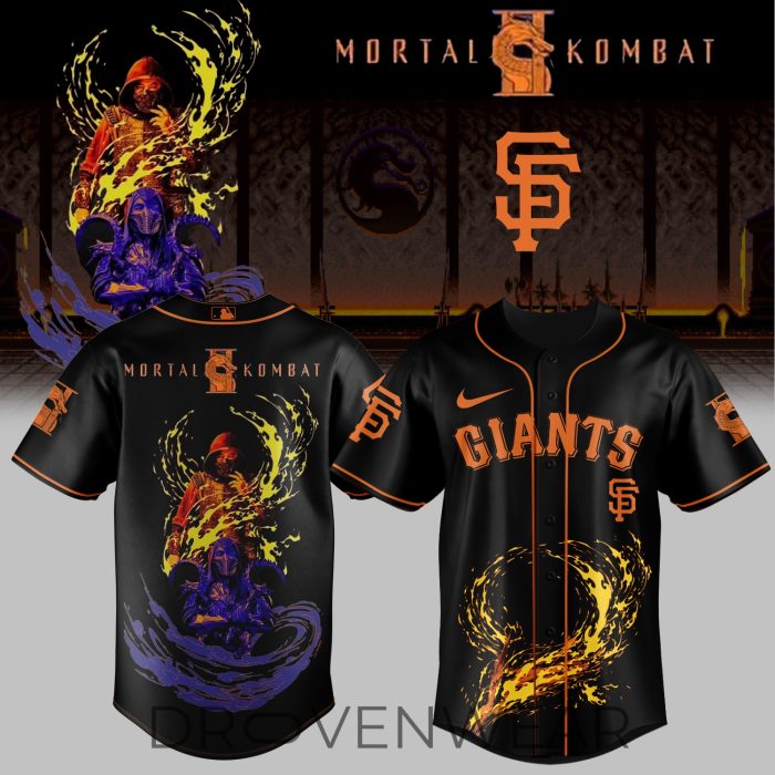 MLB All Team x Mortal Kombat II 2026 Limited Edition – Jersey 2 - Image 2