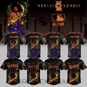 MLB All Team x Mortal Kombat II 2026 Limited Edition – Jersey 2 (Custom Name x Custom Number)