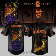 MLB All Team x Mortal Kombat II 2026 Limited Edition – Jersey 2 (Custom Name x Custom Number) - Image 2
