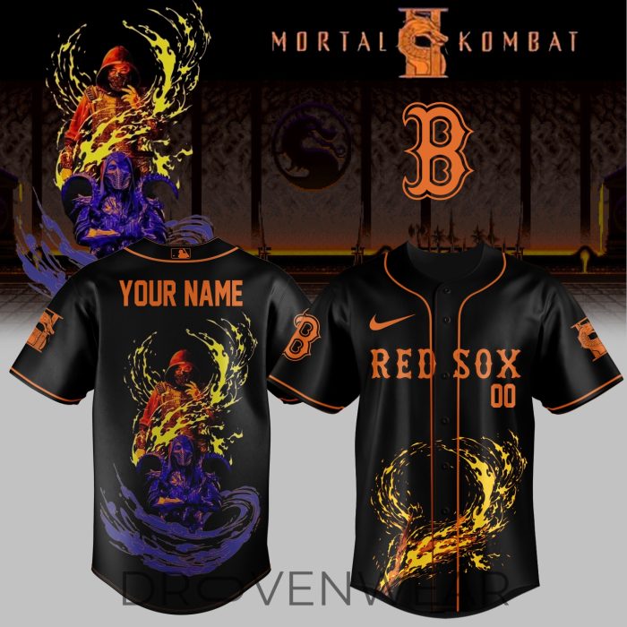 MLB All Team x Mortal Kombat II 2026 Limited Edition – Jersey 2 (Custom Name x Custom Number) - Image 4