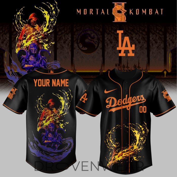 MLB All Team x Mortal Kombat II 2026 Limited Edition – Jersey 2 (Custom Name x Custom Number) - Image 8