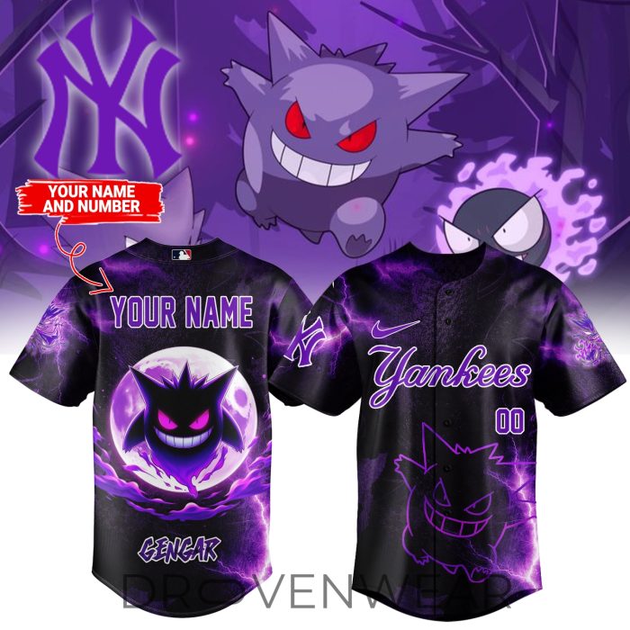 MLB All Team x “Pokémon 30th Anniversary” 2026 Limited Edition – Jersey 2 (Custom Name&Custom Number) - Image 3