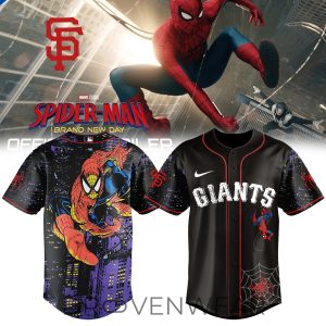 MLB All Team x Spider Man Brand New Day Jersey by Drovenwear.com