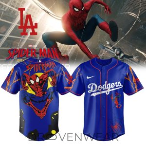 MLB All Team x Spider Man Brand New Day Jersey by Drovenwear.com