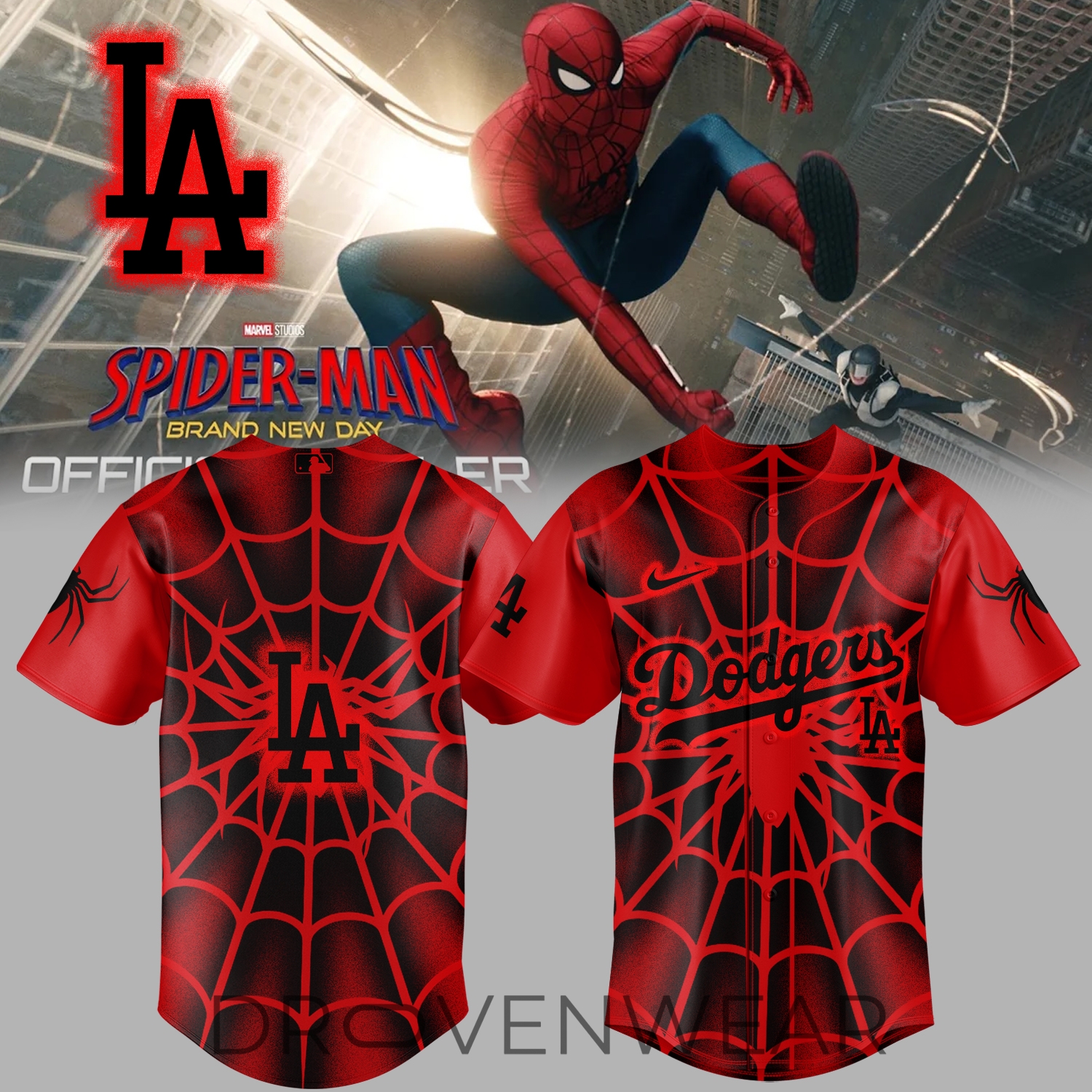 MLB All Team x Spider Man: Brand New Day Jersey MLB All Team x Spider Man: Brand New Day Jersey