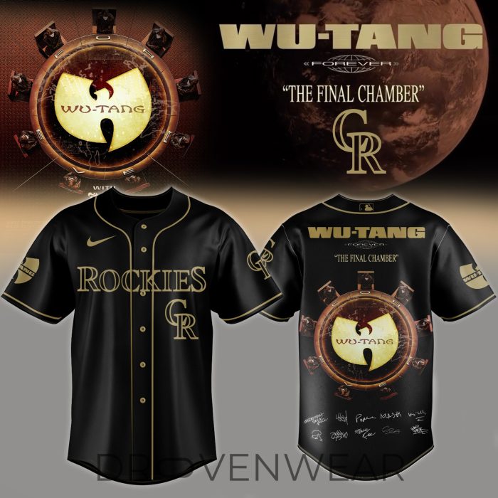 MLB All Team x Wu-Tang Forever “The Final Chamber” 2026 Limited Edition Signature – Jersey 1 - Image 11