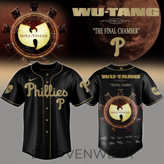 MLB All Team x Wu-Tang Forever “The Final Chamber” 2026 Limited Edition Signature – Jersey 1 - Image 13