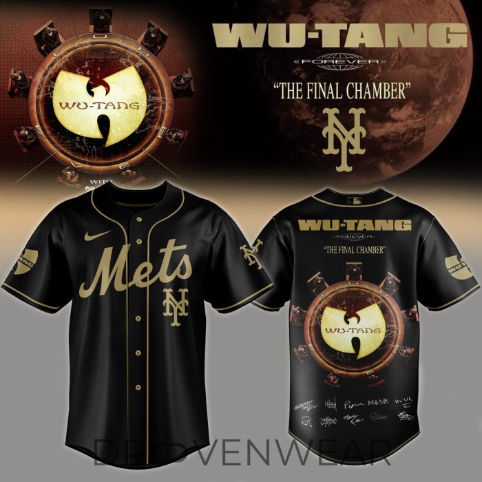 MLB All Team x Wu-Tang Forever “The Final Chamber” 2026 Limited Edition Signature – Jersey 1 - Image 3
