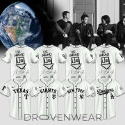 MLB All Teams The Neighbourhood World Tour Autographed Style White Jersey