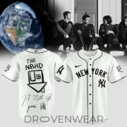 MLB All Teams The Neighbourhood World Tour Autographed Style White Jersey - Image 4