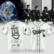 MLB All Teams The Neighbourhood World Tour Autographed Style White Jersey - Image 5