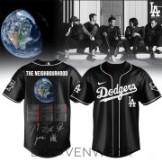 MLB All Teams The Neighbourhood World Tour Signature Style Black Jersey V2 - Image 5