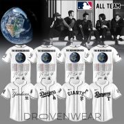 MLB All Teams The Neighbourhood World Tour Signature Style White Jersey V2