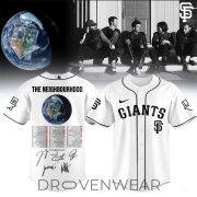MLB All Teams The Neighbourhood World Tour Signature Style White Jersey V2 - Image 3