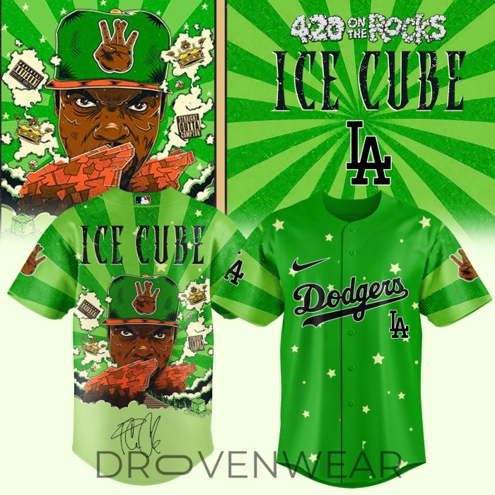 MLB All Teams X ICE CUBE “420 on the Rocks Tour 2026” Limited Edition Signature Jersey 2 - Image 2