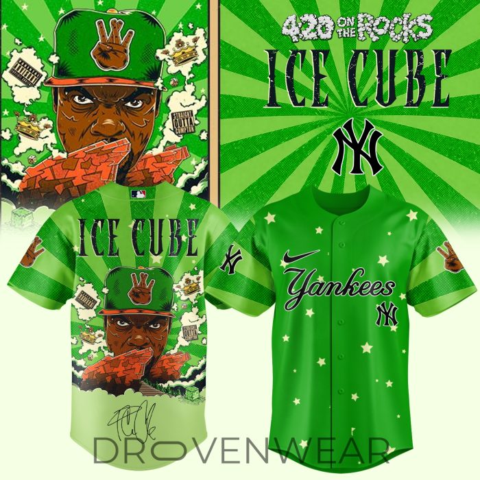 MLB All Teams X ICE CUBE “420 on the Rocks Tour 2026” Limited Edition Signature Jersey 2 - Image 3