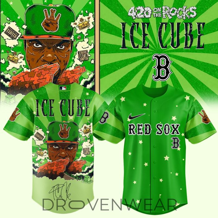 MLB All Teams X ICE CUBE “420 on the Rocks Tour 2026” Limited Edition Signature Jersey 2 - Image 4