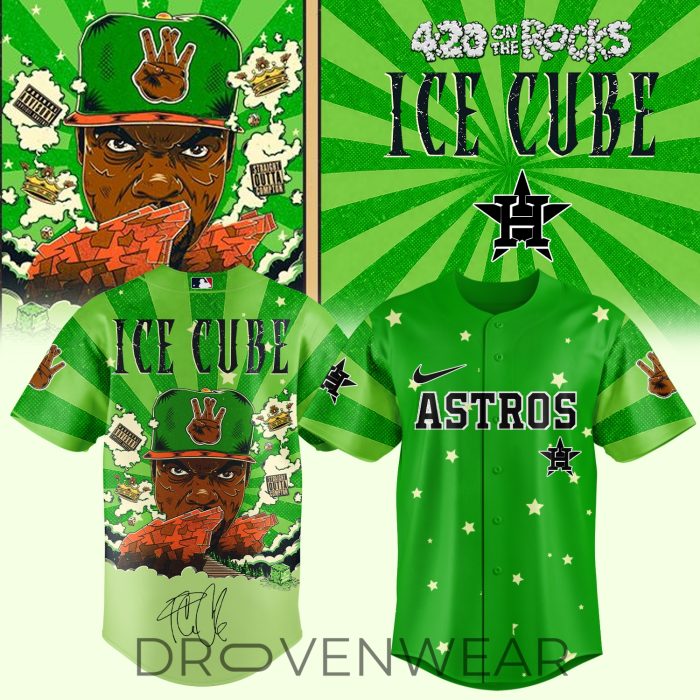 MLB All Teams X ICE CUBE “420 on the Rocks Tour 2026” Limited Edition Signature Jersey 2 - Image 5