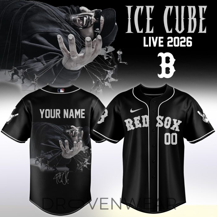 MLB All Teams X “ICE CUBE Live 2026” Limited Edition Signature Custom Jersey 1 - Image 3
